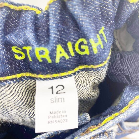 GAP KIDS  1969 Blue Slim Fit Mid Rise Jeans - Picture 2 of 9